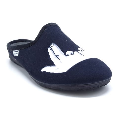 Maison de lespadrille chaussons 6764 noir