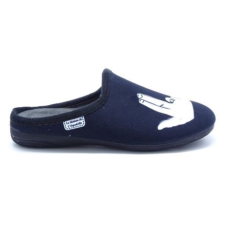 Maison de lespadrille chaussons 6764 noir8672401_2