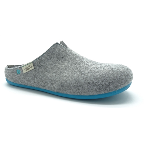 Maison de lespadrille chaussons 6716 gris