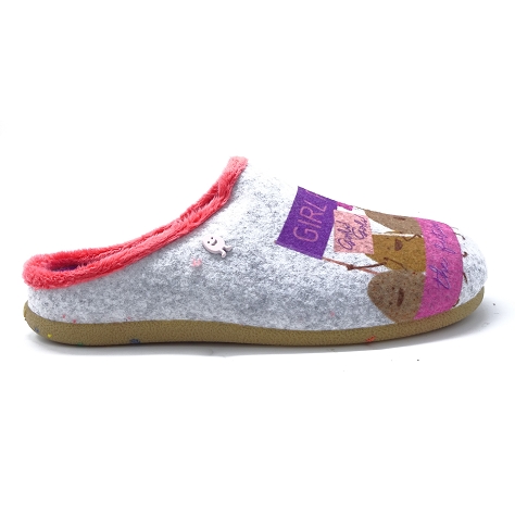 Hot potatoes chaussons 64628 gris8673601_3