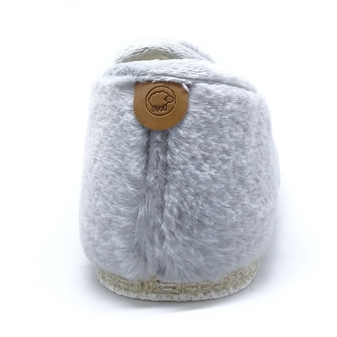 Chausse mouton chaussons my douceur yl gris8678501_4