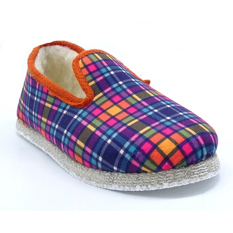 Chausse mouton chaussons india multicolor