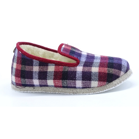 Chausse mouton chaussons my douglas yl bordeaux8679501_2