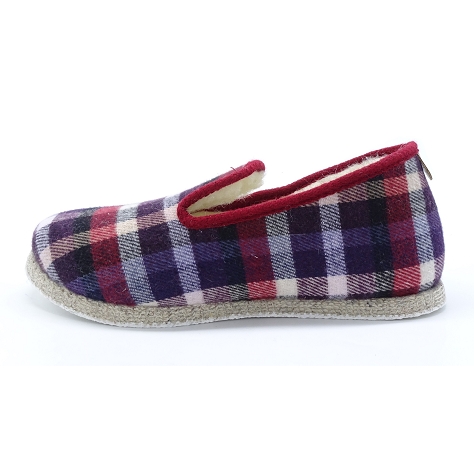 Chausse mouton chaussons my douglas yl bordeaux8679501_3