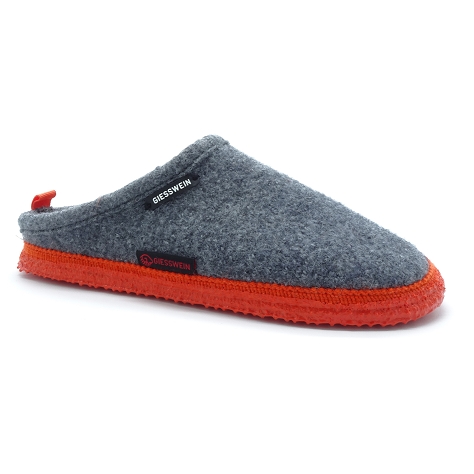 Giesswein chaussons my woolpops yl gris