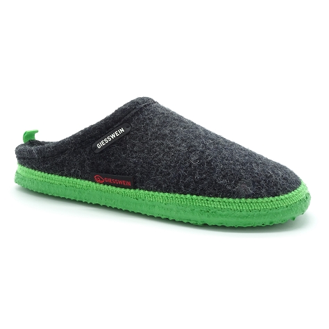 Giesswein chaussons my woolpops yl vert