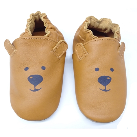 Robeez chaussons sweety bear marron