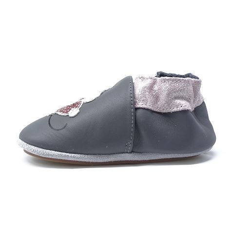 Robeez chaussons so mimie gris8681301_4