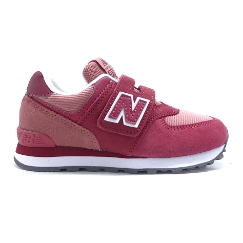 New balance enfant pv574wt1 rouge8684501_2