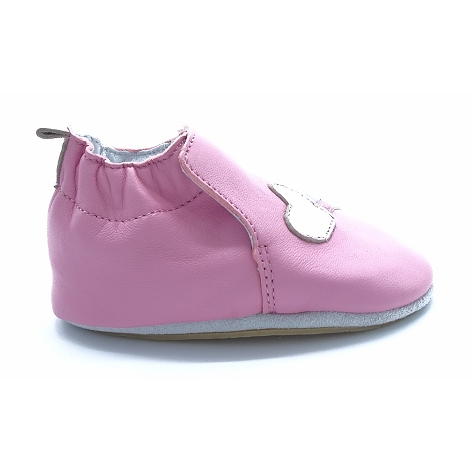 Bellamy chaussons arc en ciel rose8687701_3