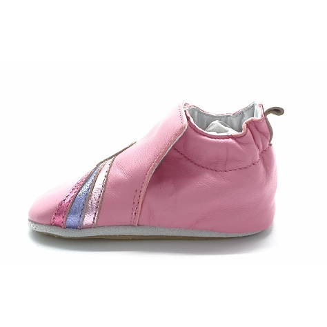 Bellamy chaussons arc en ciel rose8687701_4