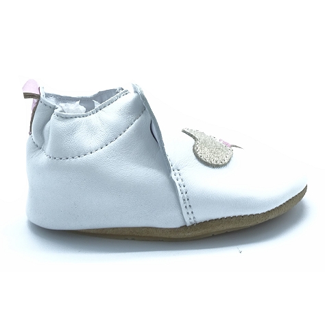 Bellamy chaussons arc en ciel blanc8687702_3