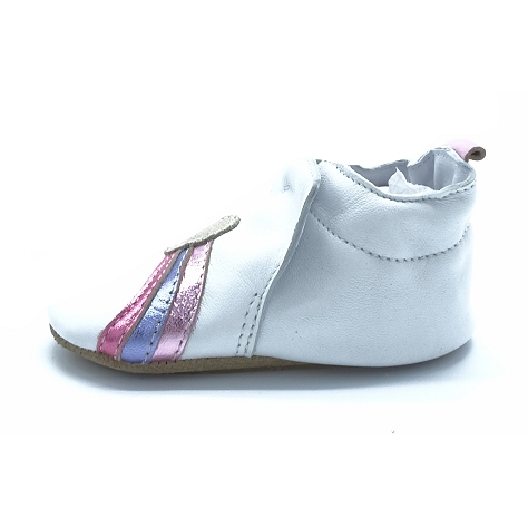 Bellamy chaussons arc en ciel blanc8687702_4