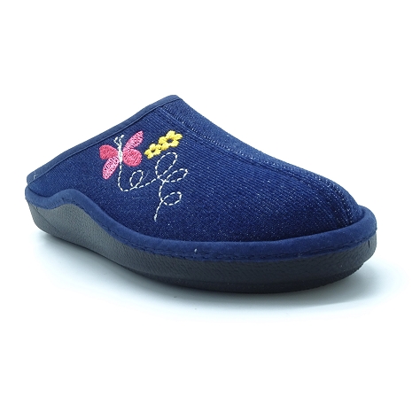 Semelflex chaussons eugenie bleu