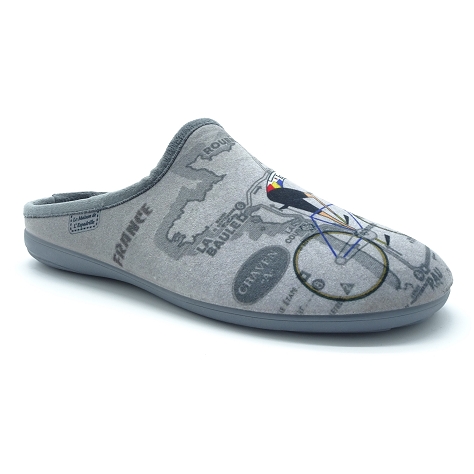 Maison de lespadrille chaussons 6790 gris