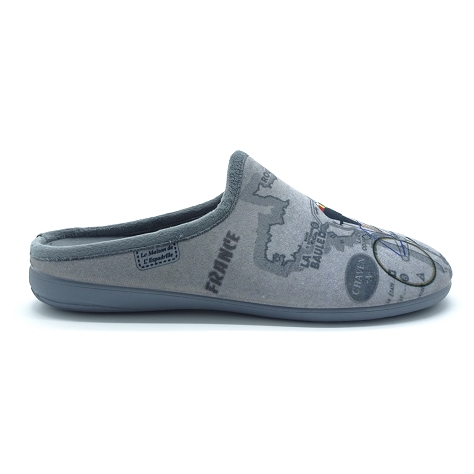 Maison de lespadrille chaussons 6790 gris8723201_2