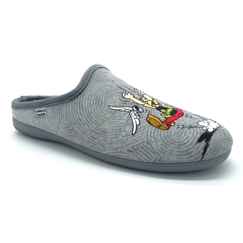 Maison de lespadrille chaussons a18f gris