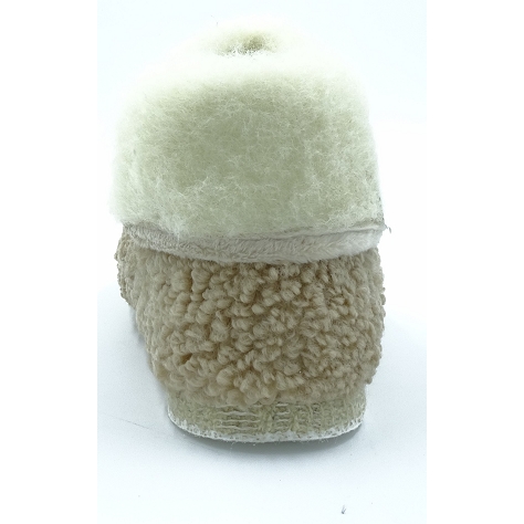 Chausse mouton chaussons capucine beige8741301_4
