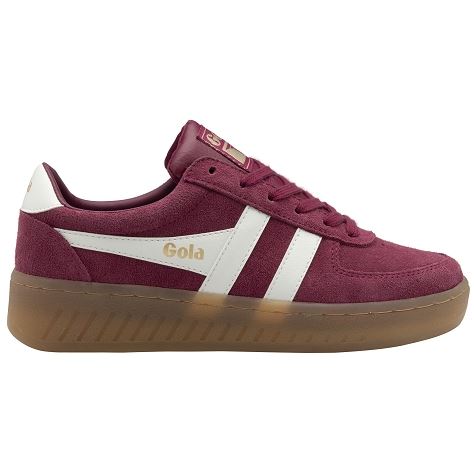 Gola femme grandslam suede cla589 rouge8757202_2