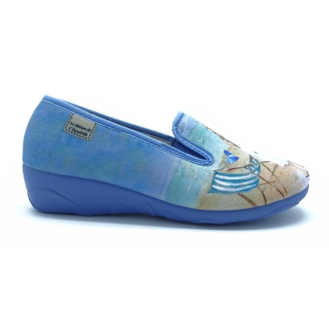 Maison de lespadrille chaussons my 2092 yl bleu9035901_2