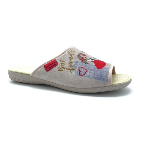 Maison de lespadrille chaussons my 2113 yl beige