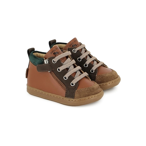 Shoopom marche my bouba bi zip yl marron9051902_2