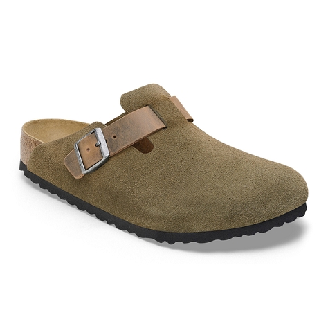 Birkenstock homme my boston mixed leather yl beige