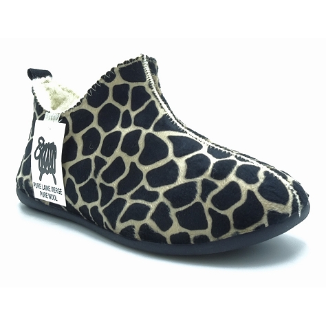 Maison de lespadrille chaussons my 6028 yl marron