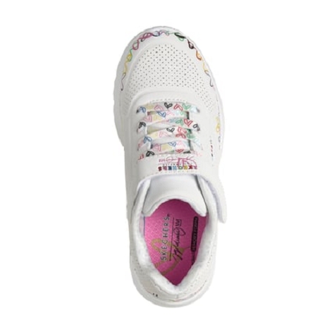 Skechers basket mode my uno lite heart 314091l yl blanc9562001_5