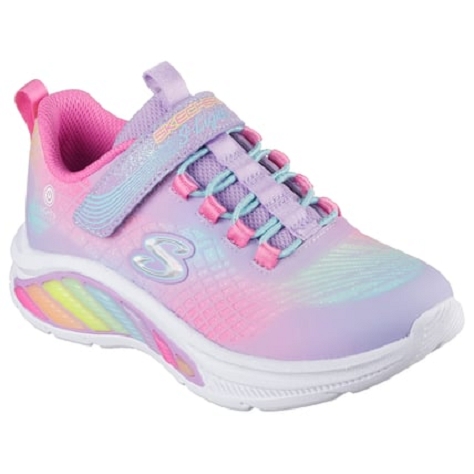 Skechers basket mode my slights rainbow cruisers 303722l yl rose