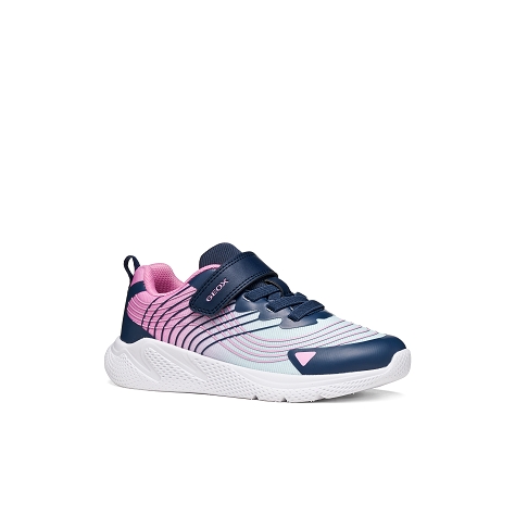 Geox basket mode my j sprintye j66fwb yl bleu