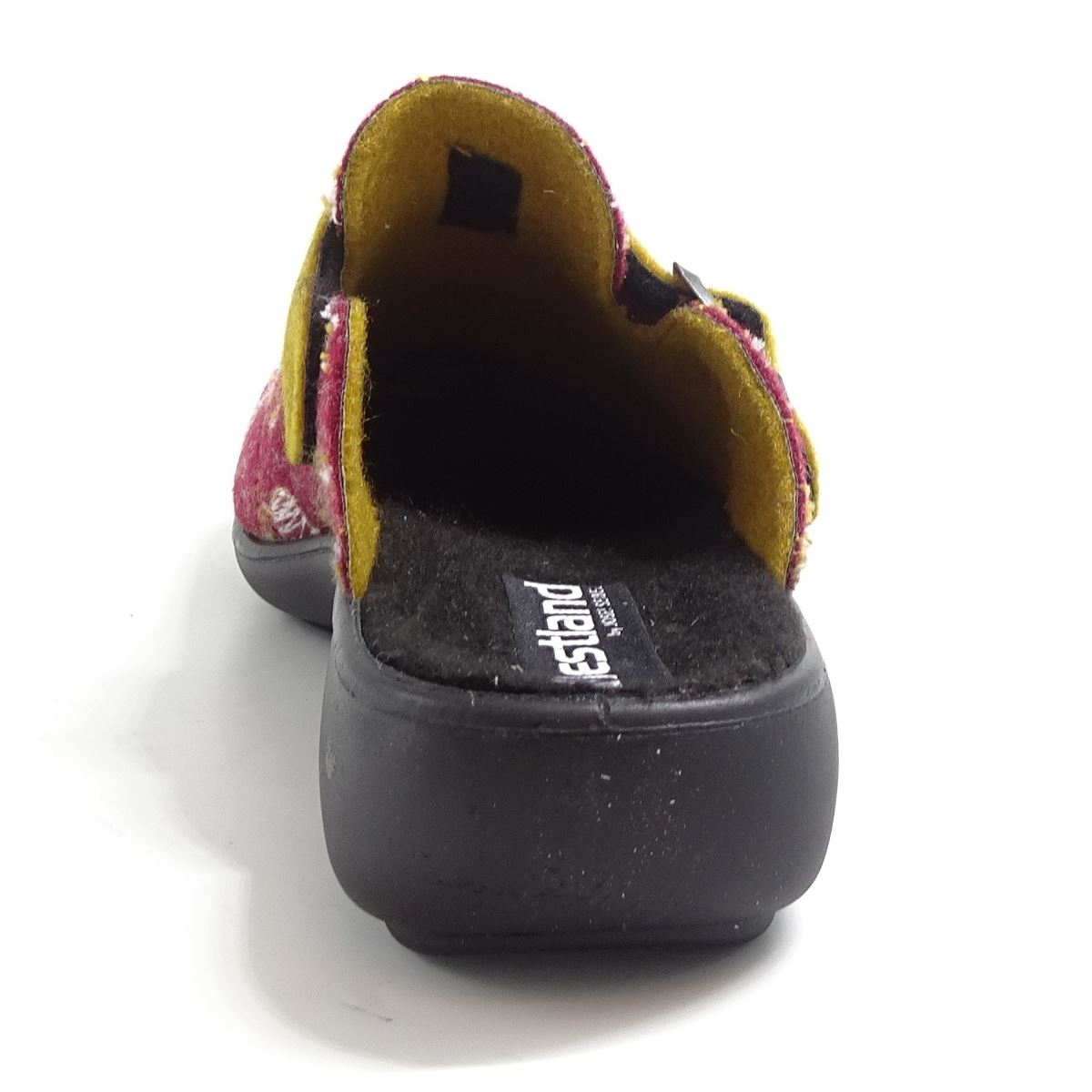 Pantoufles Westland Korsika 307 - Chaussons Confortables En Feutre Rouge