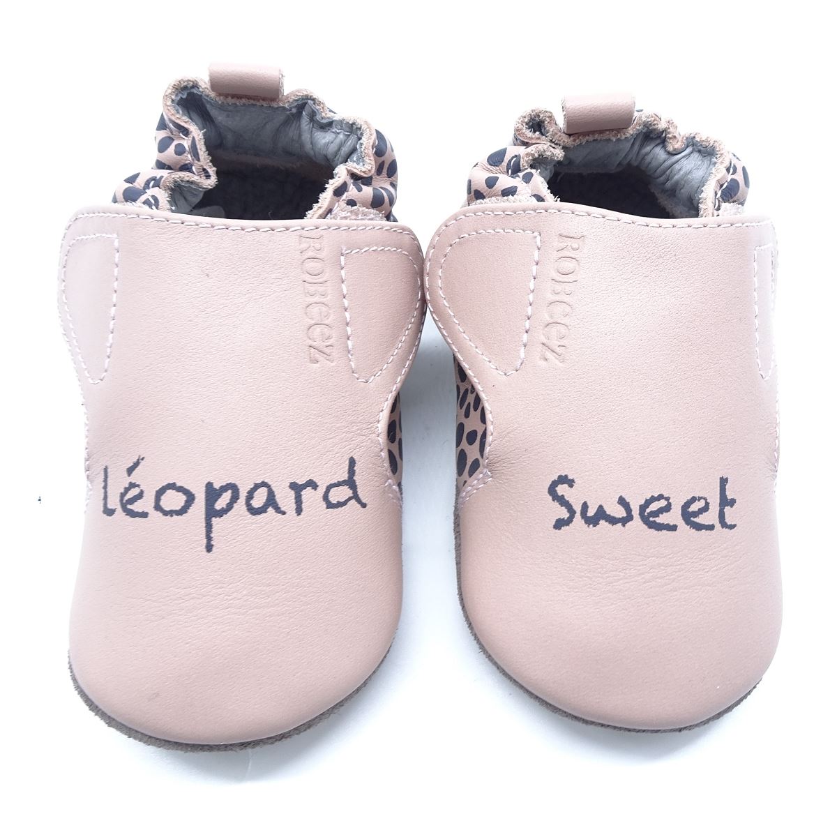 Robeez Fille Valley Nap - Chaussons Cuir Souple Bébé Fille, Semelle Antidérapante