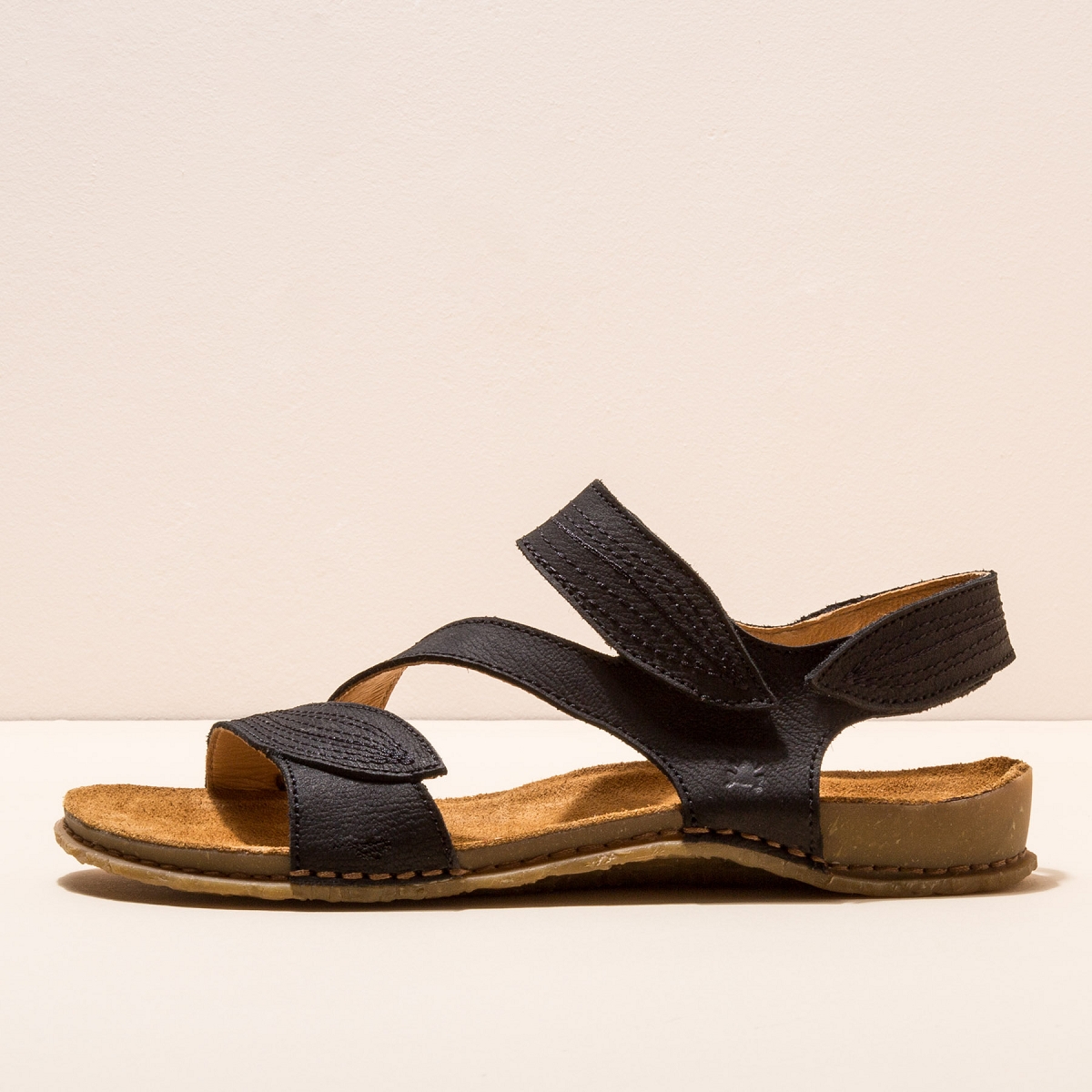 Chaussure Bateau Femme El Naturalista N5940 Irati - Talon Bloc, Semelle En Caoutchouc, Doublure Cuir, Fermeture Zip, Style Confortable Et Robuste - 3